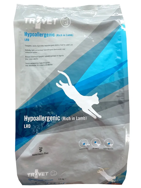 Trovet LRD Hypoallergenic Jagnięcina dla kota 2,5kg Oferta limitowana