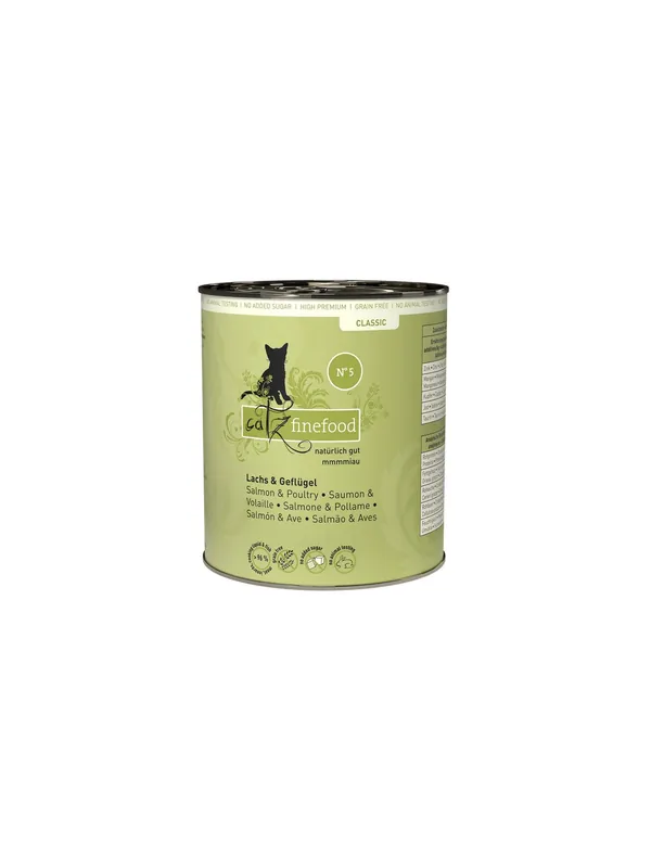 Catz Finefood Classic Łosoś i drób (N.05) puszka 800g Zamów teraz