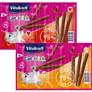 VITAKRAFT - CAT STICK MINI- kabanosy dla kota, 6szt. Zniżka
