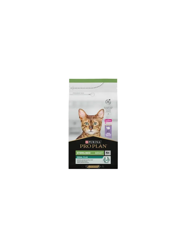 Rabat Purina Pro Plan Cat Sterilised Renal Adult Indyk 1,5kg