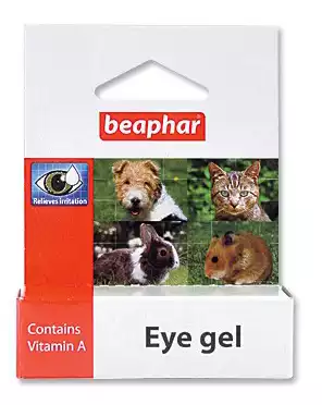 Nowość BEAPHAR EYE GEL - żel do oczu z witaminą A dla zwierząt, 5ml