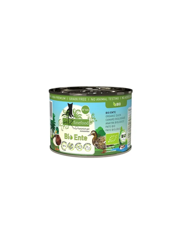 Catz Finefood Organic Bio Kaczka (N.505) puszka 200g Oferta