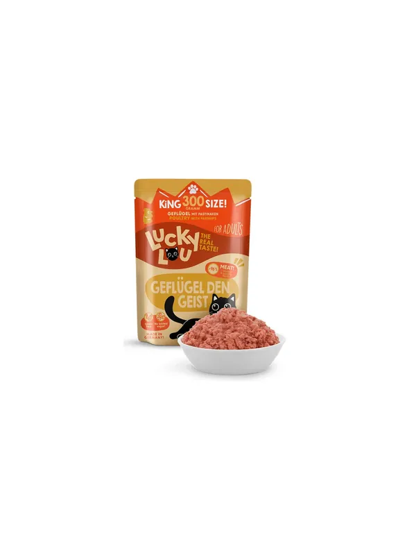 Bezpieczna płatność Lucky Lou Lifestage Adult Drób saszetka 300g