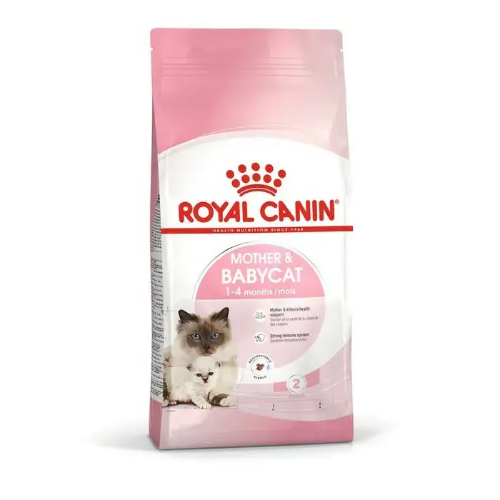 ROYAL CANIN Mother & Babycat - karma dla kotek karmiących oraz kociąt od 1-4 miesiąca życia Ostatnie sztuki