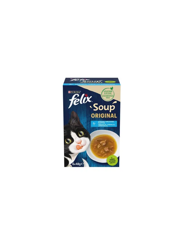 Felix Soup Original Rybne Smaki zestaw zup 6x48g Bestseller