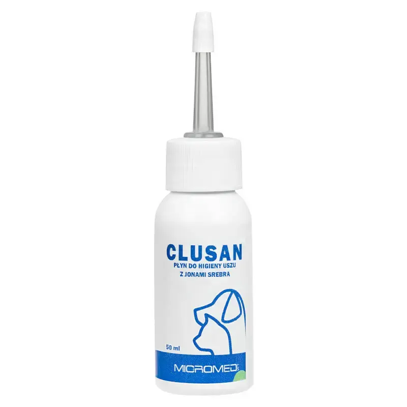 Zamów dziś Micromed Clusan - specjalistyczny płyn do higieny uszu psów, kotów, 50ml