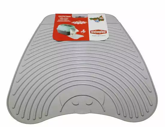 Bezpieczne zakupy Stefanplast Little carpet- plastikowa wycieraczka przed kuwetę dla kota