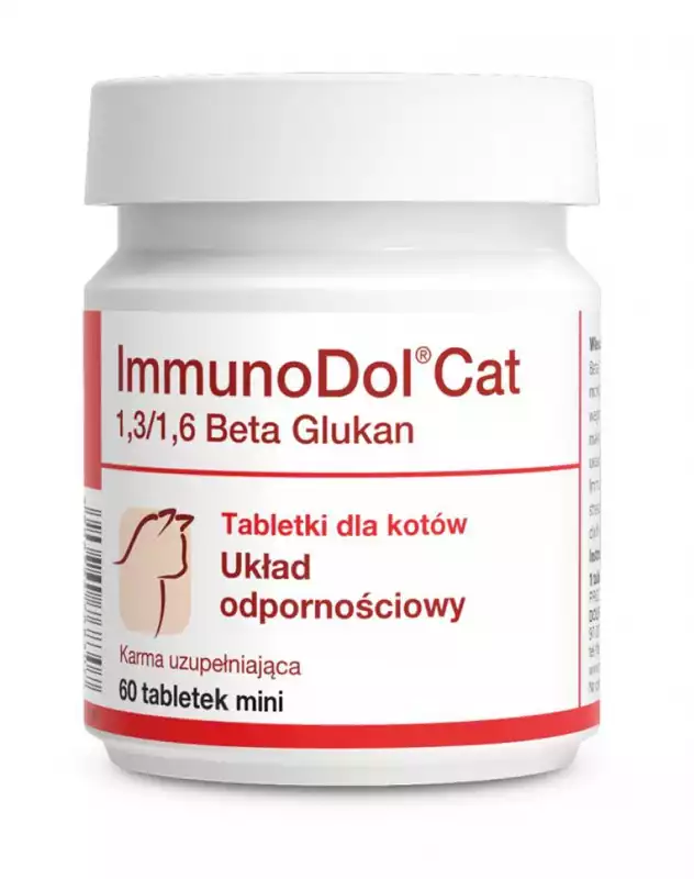 Tani Dolfos Immunodol Cat - stymulator układu odpornościowego, 60 tabletek