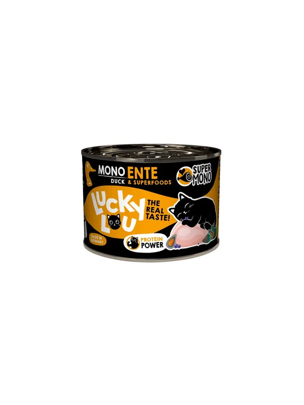 Bezpieczna płatność Lucky Lou SuperMono Kaczka puszka 200g