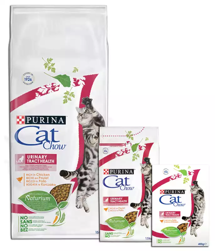 PURINA CAT CHOW SPECIAL CARE URINARY TRACT HEALTH - karma dla kotów dorosłych, wspomaga zdrowie układu moczowego. Łatwy zwrot
