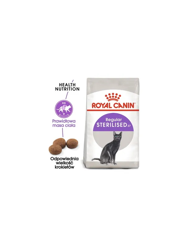 Ostatnia szansa Royal Canin Sterilised karma sucha dla kotów dorosłych, sterylizowanych 2kg