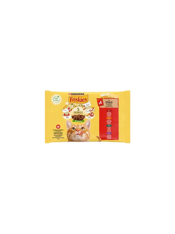Kup teraz Friskies Mix mięsny w sosie saszetki 4x85g