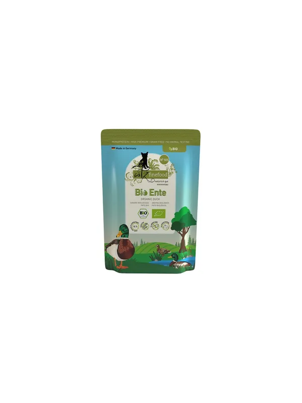 Ograniczona ilość Catz Finefood Bio N.505 Kaczka saszetka 85g
