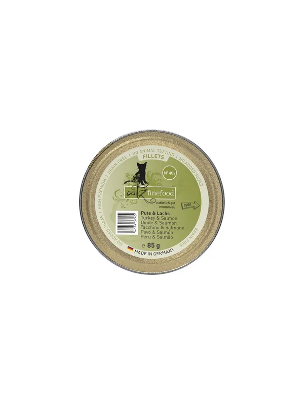 Catz Finefood Filety N.405 Indyk/Łosoś tacka 85g Dodaj do koszyka