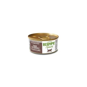 Popularny Kippy Natural Tuna & Clams - tuńczyk i małże puszka 70g