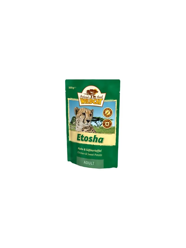 Tylko do końca tygodnia Wildcat Etosha - kurczak i bataty saszetka 100g