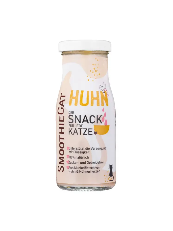 Obniżka ceny SmoothieCat karma dla kota w płynie Kurczak 150ml