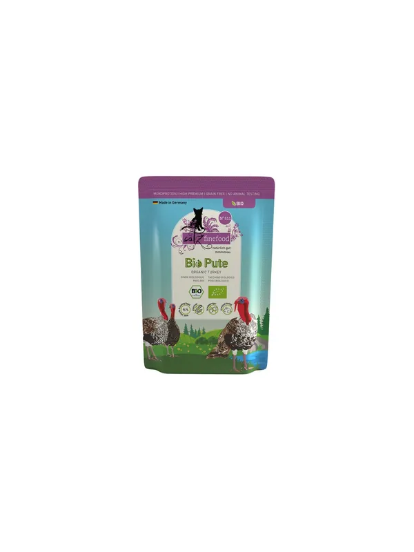 Catz Finefood Bio N.511 Indyk saszetka 85g Wysoka jakość