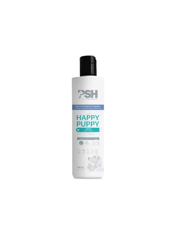 Ostatnie sztuki PSH Daily Beauty Happy Puppy Shampoo 300ml – Delikatny Szampon dla Szczeniąt i Kociąt