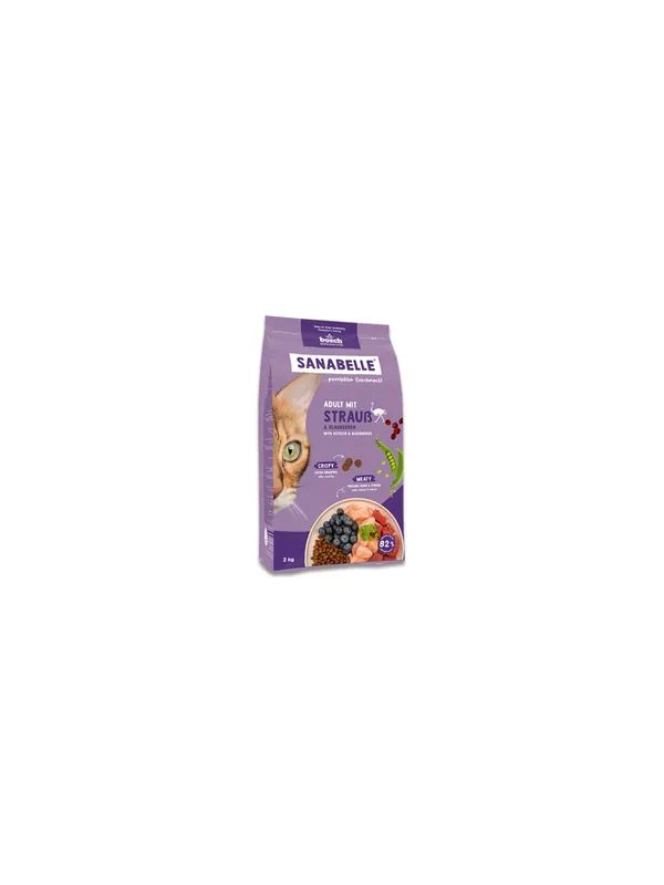 Wysoka jakość Sanabelle Adult Strauss - ze strusiem 2kg