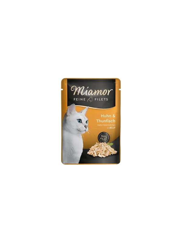 Miamor Feine Filets Kurczak & Tuńczyk saszetka 100g Szybka dostawa