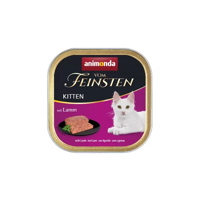 ANIMONDA Cat Vom Feinsten Kitten - Jagnięcina Nowy