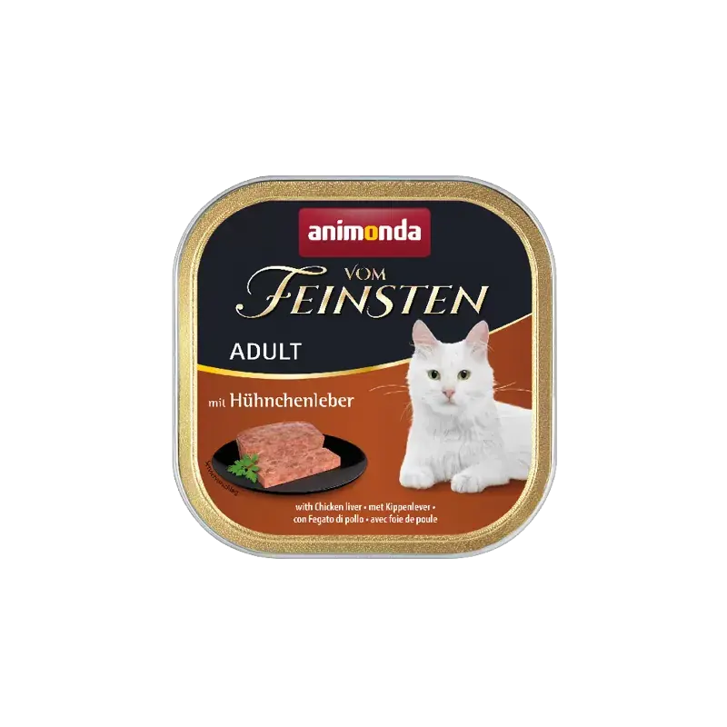 ANIMONDA Cat Vom Feinsten Adult - Wątróbka z kurczaka Ograniczona ilość