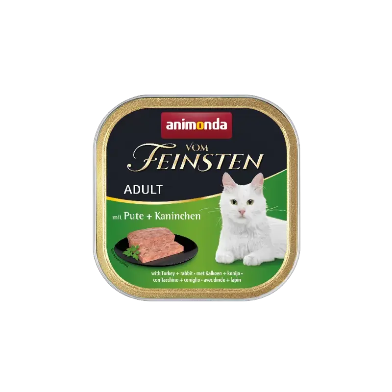 Oferta czasowa ANIMONDA Cat Vom Feinsten Adult - Indyk z królikiem