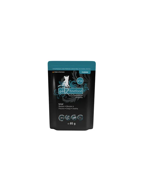 Popularny Catz Finefood Pure (Purrrr N.113) Owca saszetka 85g