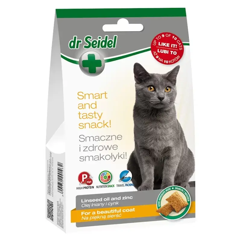 DR SEIDEL Smakołyki na piękną sierść 50g Wybór klientów