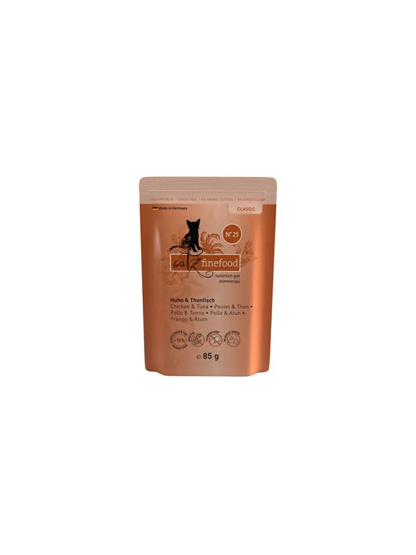 Catz Finefood Classic N.25 Kurczak i Tuńczyk saszetka 85g Niska cena