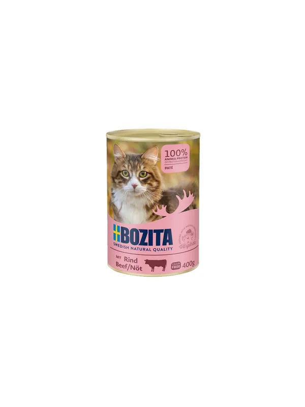 Bozita z Wołowiną puszka 400g Bezpieczne zakupy