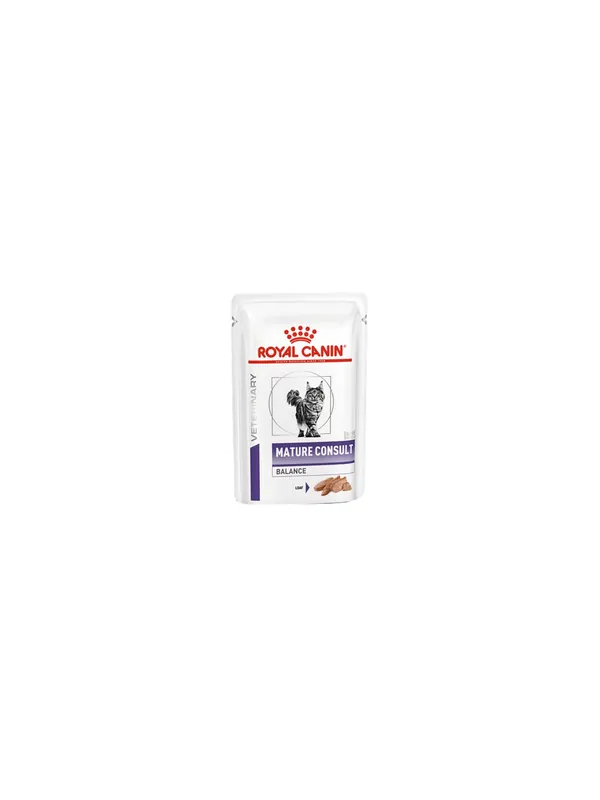 Royal Canin Veterinary Care Mature Consult Balance Cat saszetka 85g Tylko do końca tygodnia