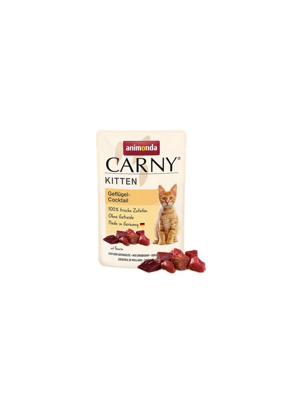 Animonda Carny Kitten Wołowina + Drób saszetka 85g Kup teraz