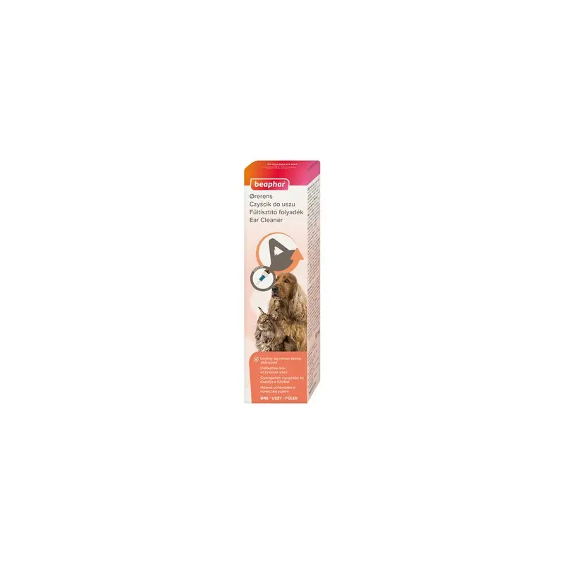 BEAPHAR Ear Cleaner - krople do uszu dla psów i kotów 50ml Ekspresowa dostawa