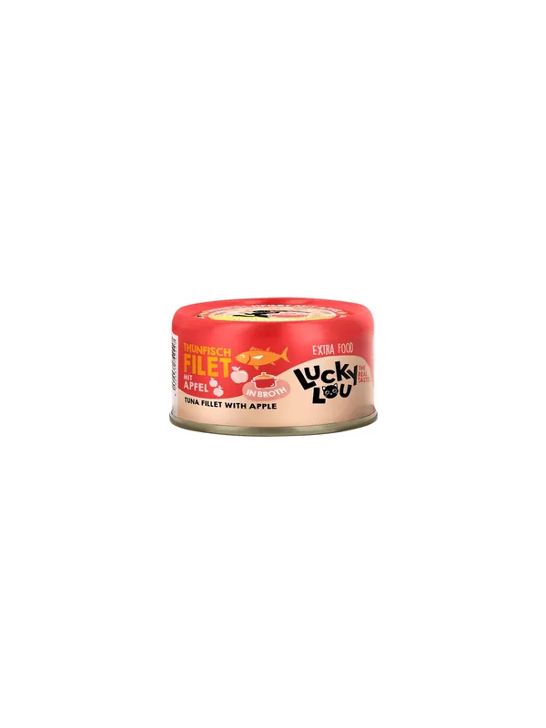 Lucky Lou Extrafood Tuńczyk i jabłko w bulionie puszka 70g Zamów teraz