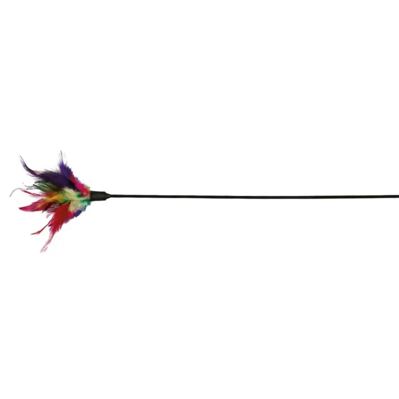TRIXIE Piórka na patyku 50cm Ostatnie sztuki
