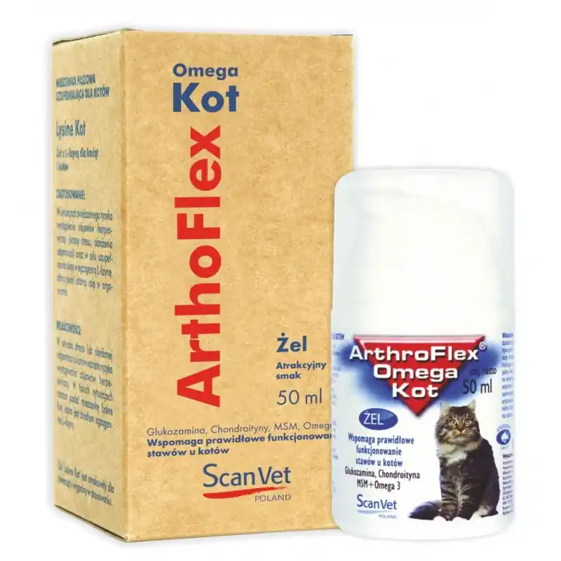 SCANVET Arthroflex Omega Kot - żel 50ml Zniżka