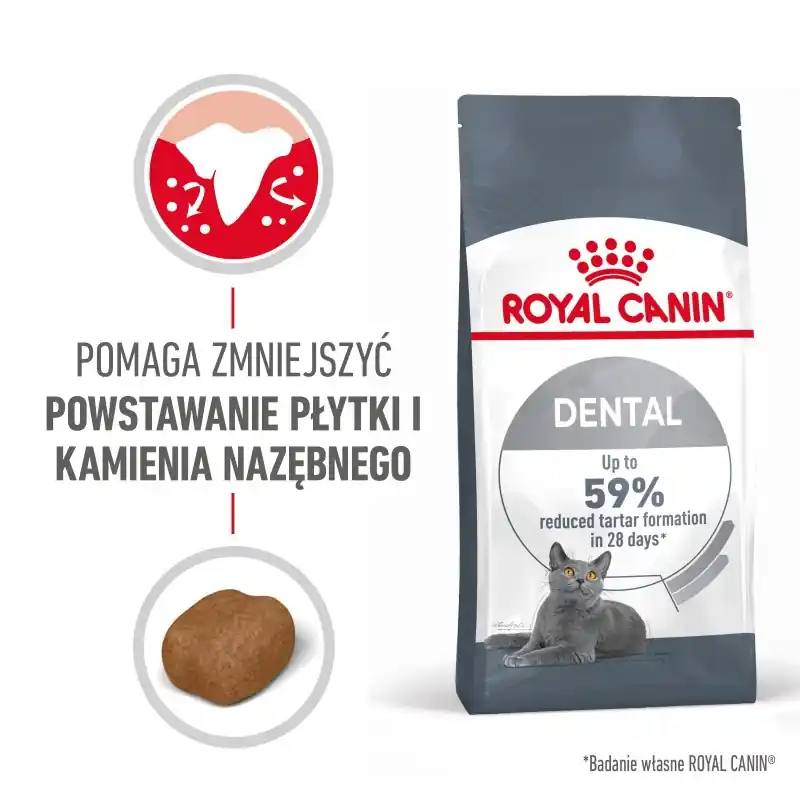 ROYAL CANIN Dental Care karma sucha dla kotów dorosłych, redukująca odkładanie kamienia nazębnego Bestseller