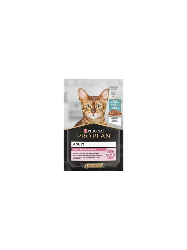 Ostatnie sztuki Purina Pro Plan Cat Delicate ryba oceaniczna saszetka 85g