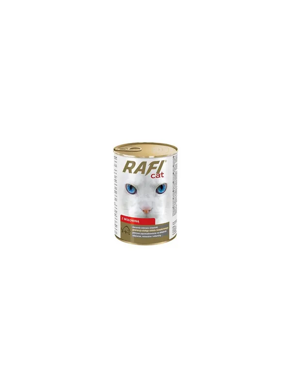 Oferta czasowa Rafi Kot Wołowina w sosie 415g