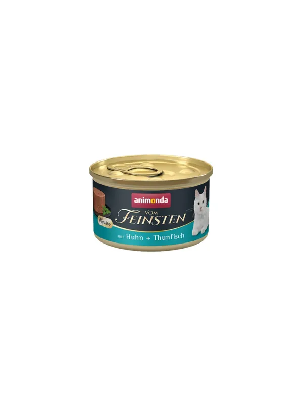 Animonda vom Feinsten Cat Adult Mus Kurczak + Tuńczyk puszka 85g Ograniczona ilość