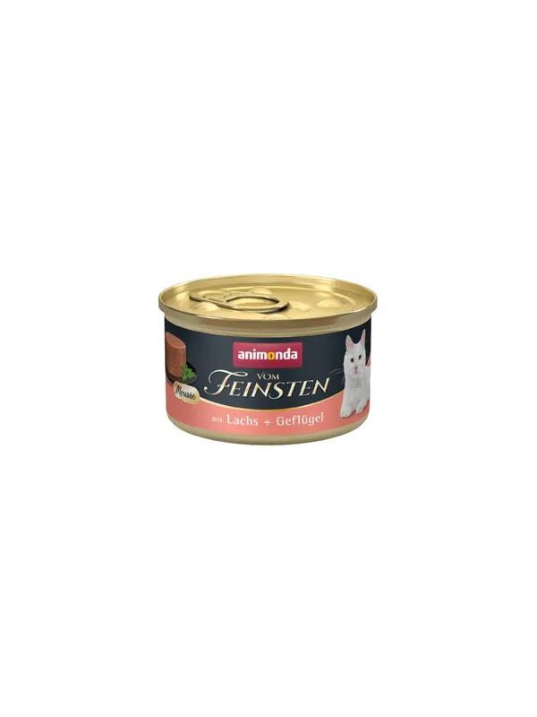 Animonda vom Feinsten Cat Adult Mus Łosoś + Drób puszka 85g Ograniczona ilość