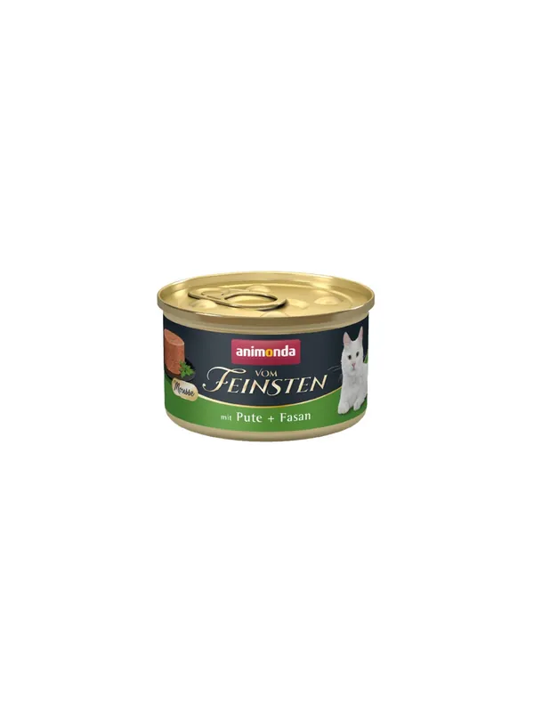 Animonda vom Feinsten Cat Adult Mus Indyk + Bażant puszka 85g Ekspresowa dostawa