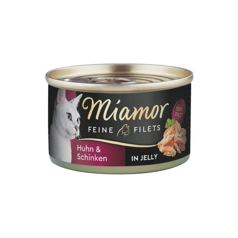 MIAMOR Feine Filets w galaretce - kurczak z szynką i ryżem Cena promocyjna