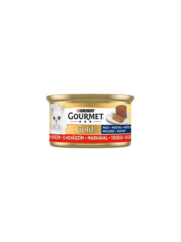 Gourmet Gold Mus z Wołowiną 85g Wyjątkowa oferta