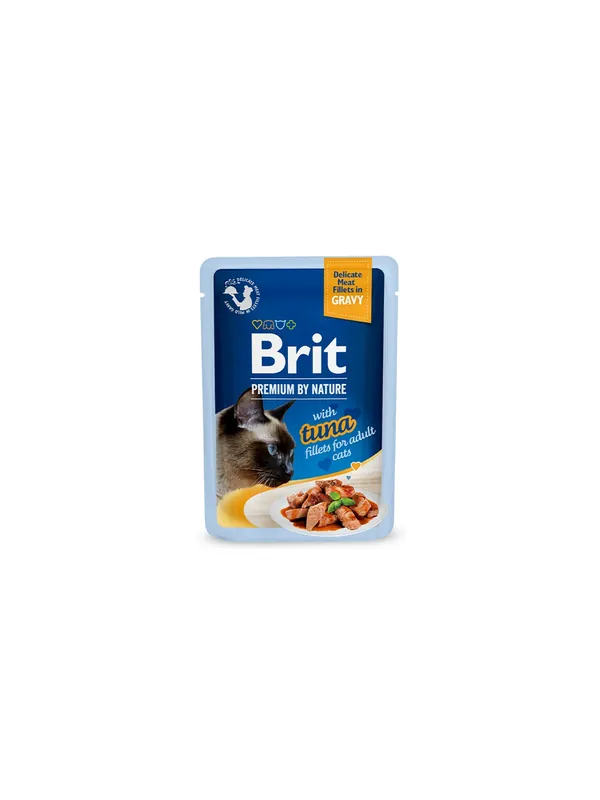 Tani Brit Premium Cat Fillets with Tuna sos saszetka 85g