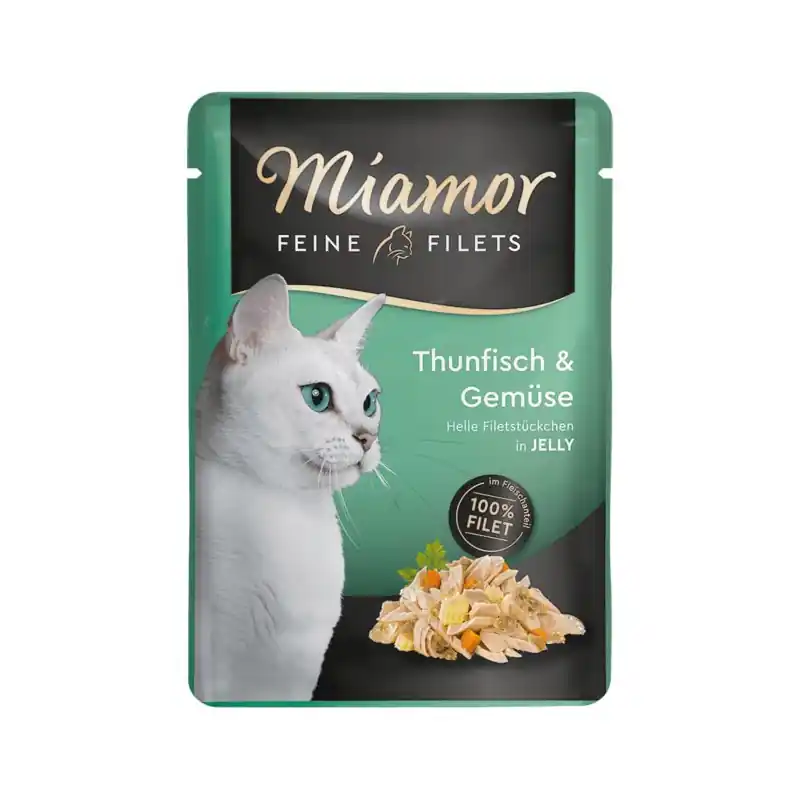 MIAMOR Feine Filets w galaretce saszetka - tuńczyk z warzywami Sprawdź teraz