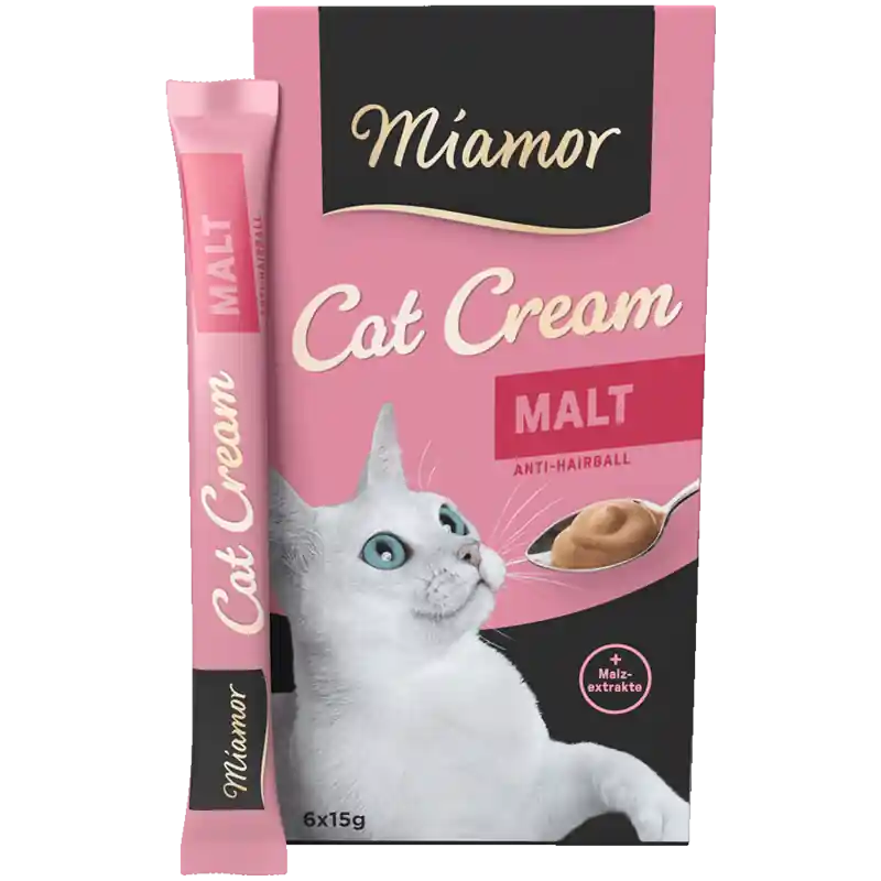 MIAMOR Cat Confect - Malt-Cream pasta ze słodem 6x 15g Bezpieczna płatność