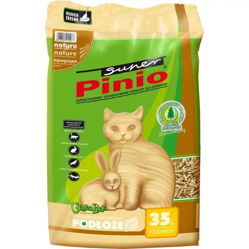 SUPER PINIO Żwirek drewniany Premium